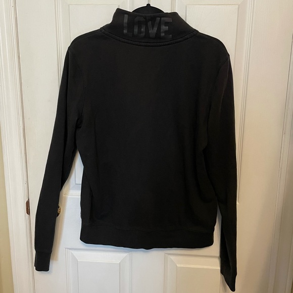 Pink Half Zip Sweater - Picture 2 of 3